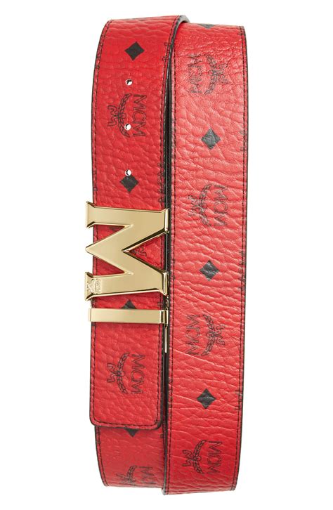 MCM Belt Leather