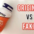 Real Vs Fake Nature Zone Vitamin Powder