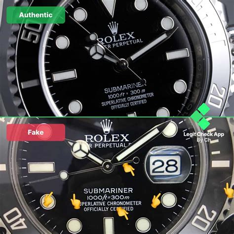 Rolex Submariner Replica Detection