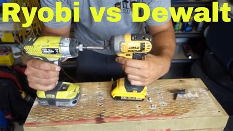 Ryobi ONE+ HP drill vs standard Ryobi ONE+ drill