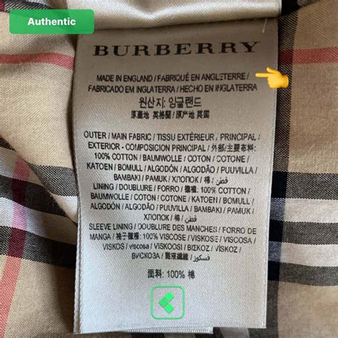 Signs Of A Fake Burberry Trench Coat