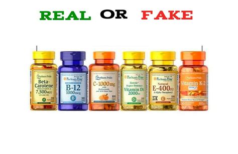 Spot Fake Oasis Vitamin Supplement