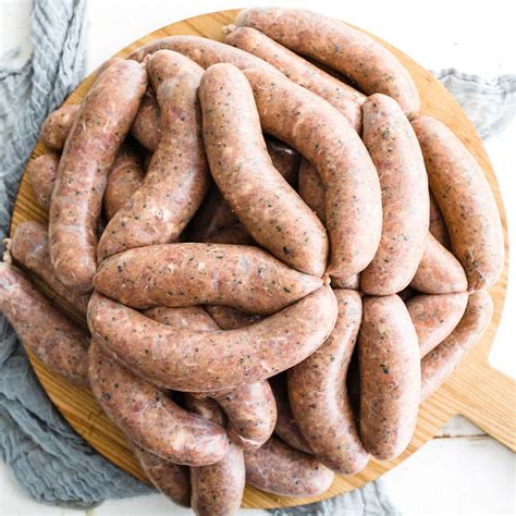 Authentic Sausage Ingredients