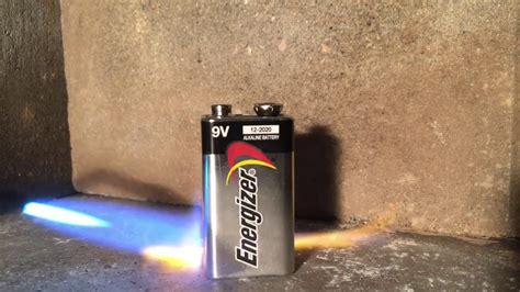 Battery explosion