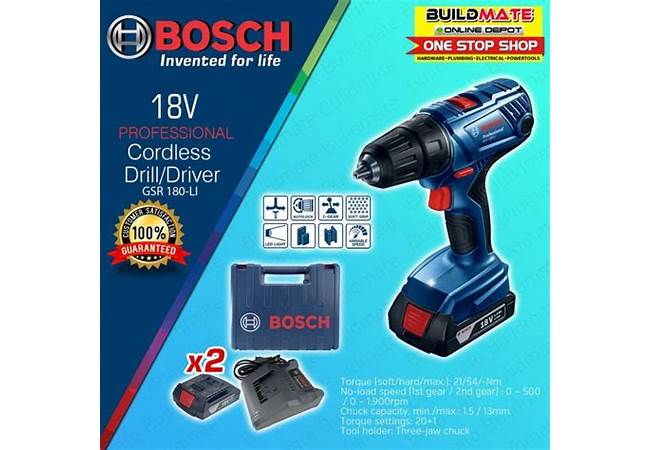 Bosch GSR 18V Drill Authenticity