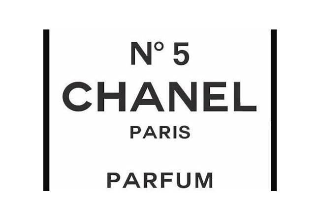 Chanel No. 5 label