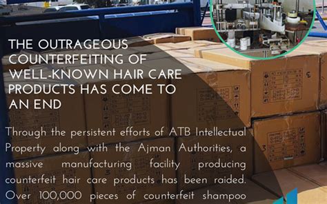 Counterfeit Hair Care Products