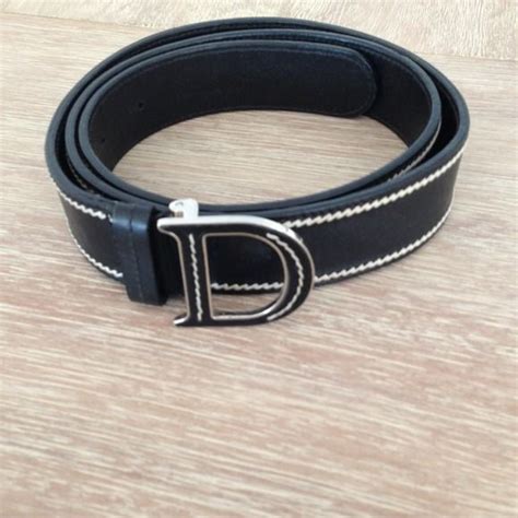 Dior belt stitching