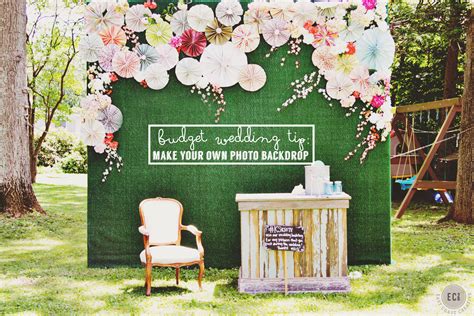 DIY backdrop ideas