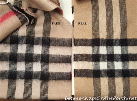 Fake Burberry scarf