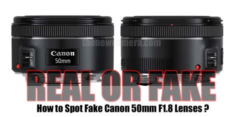 Fake Canon Lens