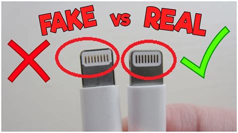 Fake iPhone Charger