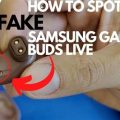 How To Spot Fake Samsung Galaxy Earbuds