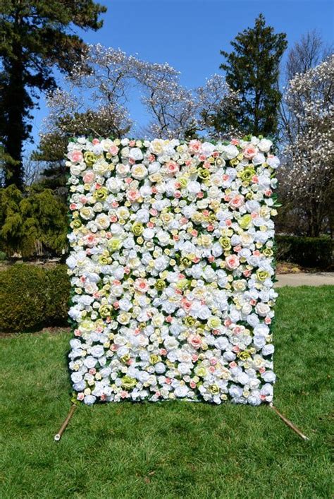 Flower wall backdrop