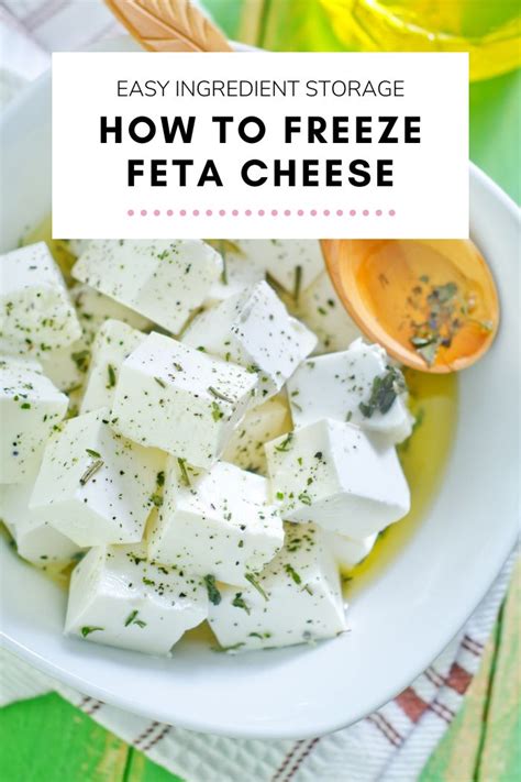 Freezing Feta Cheese