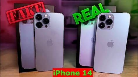 iPhone 14 Genuine vs Fake