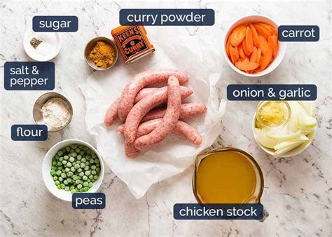 Image of sausage ingredients