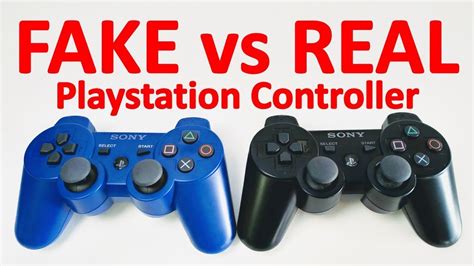 PlayStation Controller Fake vs Real