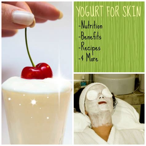 Yogurt skincare